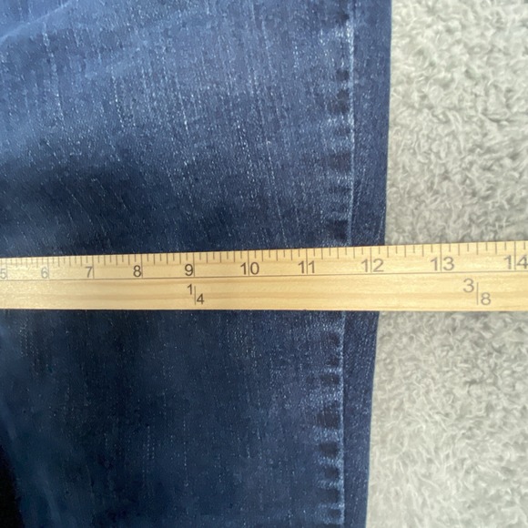 Gloria Vanderbilt Amanda Jeans Size 12 Short Straight Dark Wash Stretch Casual - Picture 9 of 14